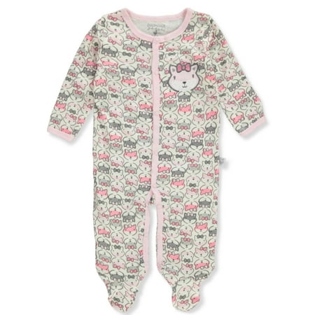 

Duck Duck Goose Baby Girls Jungle Footed Coveralls - pink/multi 0 - 3 months (Newborn)