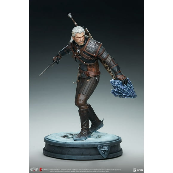 The Witcher Wild Hunt 16 Inch Statue Figure - Geralt Sideshow 200601
