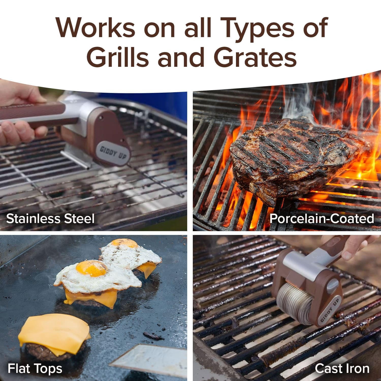 Cleaning Brushes Regular Battery Life Cordless Rechargeable BBQ Tool