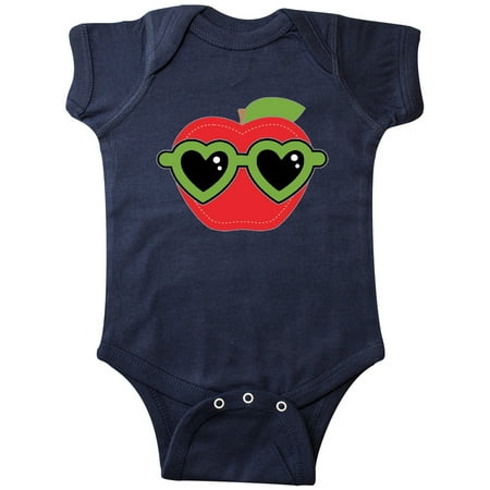

Inktastic Apple Cute Food Gift Gift Baby Boy or Baby Girl Bodysuit