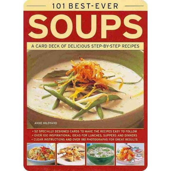 101 Best-Ever Soups: A Card Deck of Delicious Step-By-Step Recipes (Other)