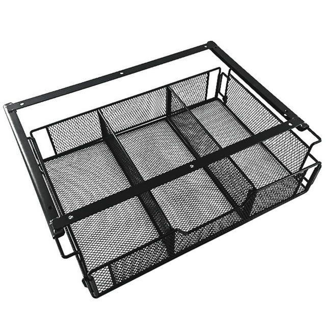 WORGEOUS Metal File Organizer Office Mesh Magazine Holder Mesh Cajón de almacenamiento de archivos grandes