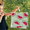thumbnail image 3 of Cute Watermelon Green Kitchen Hand Towels 2 PCS, Seamless Pattern Fingertip Bath Towels Ultra Soft and Highly Absorbent, Decorative Face Towels Dish Washcloths, 28.3"x14.4", 3 of 5