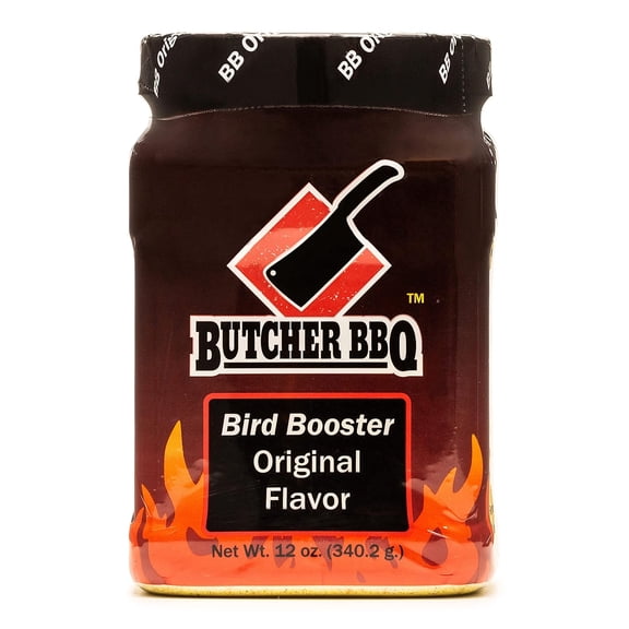 Butcher BBQ Bird Booster Original Flavor Injection Seasoning Gluten MSG Free 12 oz