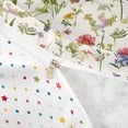 thumbnail image 4 of Erosebridal Colorful Flowers Twin Bedding for Girls, Chic Butterfly Duvet Cover Set, Polka Dots Reversible, 2pcs 1 Duvet Cover and 1 Pillowcase, No Comforter, 4 of 6