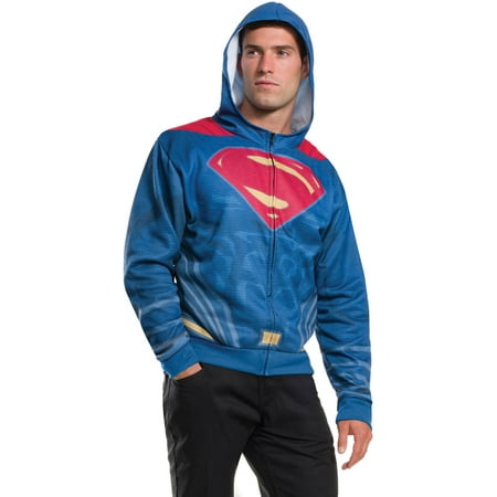 Superman Hoodie Adult Halloween Costume