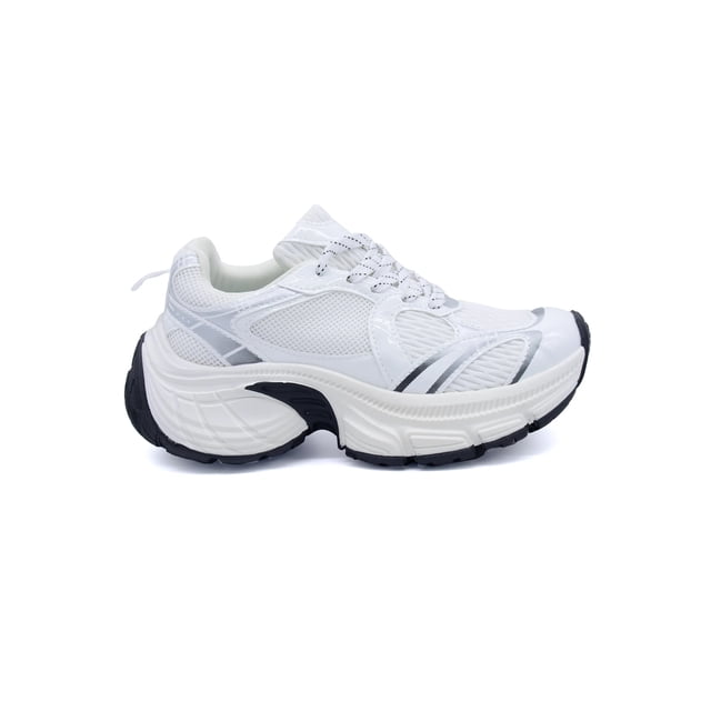Tenis Sneakers Casual para Mujer Liliana Shoes Kiah White