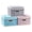 Assorted Color-Small(3-Pack), variant on Collapsible Storage Boxes With Lids Fabric Decorative Bins Cubes Organizer Containers Baskets Cover Handles Divider For Bedroom Closet Living Room 9.8x7.9x6.7 Inch 3 Pack