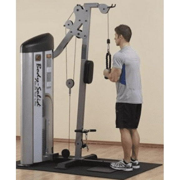 Body-Solid S2BTP1 Bicep Tricep Pulley Machine, Gray Black