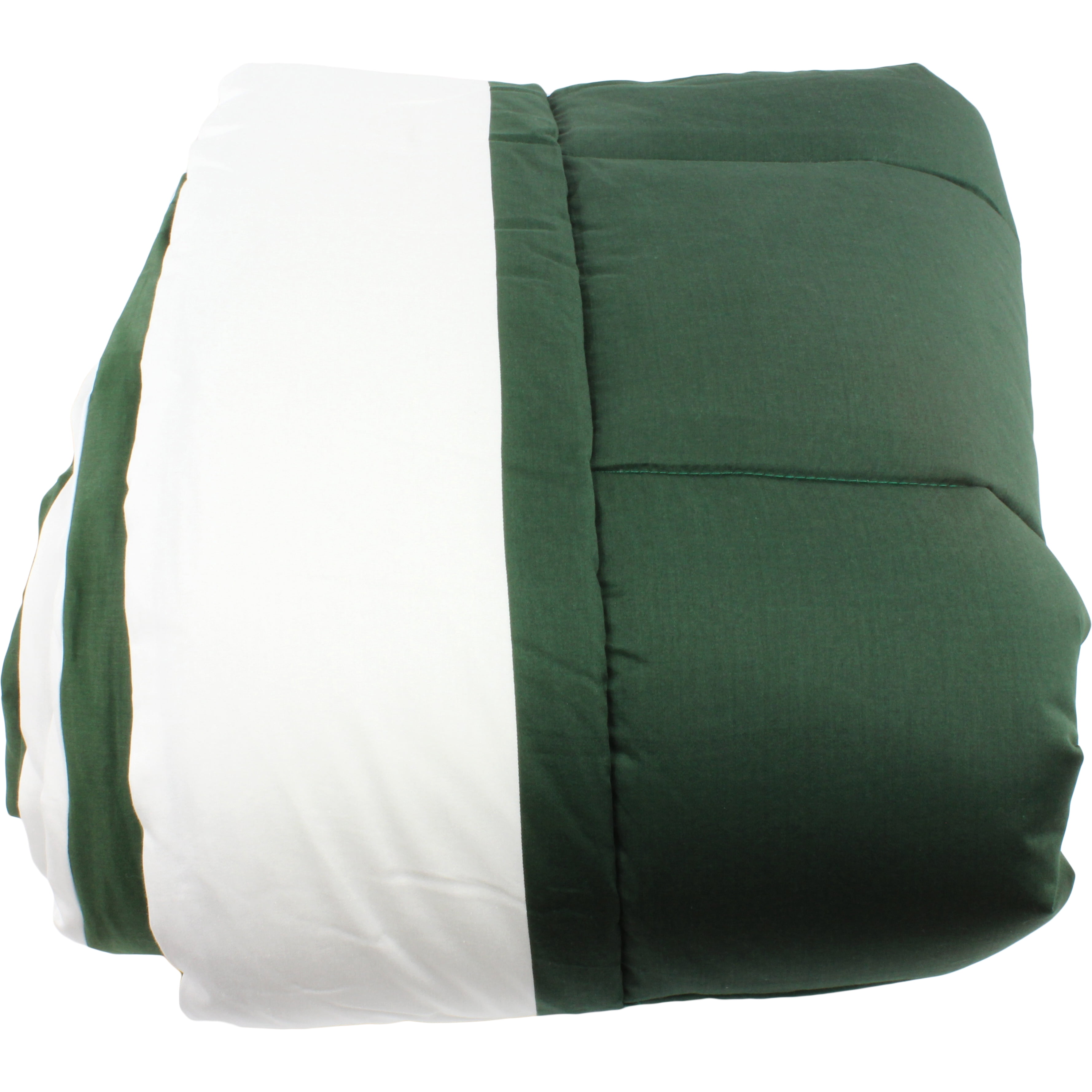 Michigan State Spartans 2 Pc Reversible Cotton Comforter Set, 1 Comforter, 1 Sham, Twin
