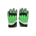 thumbnail image 3 of Race-Driven ATV MX Off Road Silicone Fingertip Riding Gloves Green Youth Large, 3 of 5