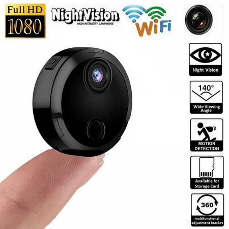 Mini IP WiFi Camera HD Wireless 1080P Home Security Baby CAM DVR Webcam Night
