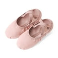 thumbnail image 3 of Stelle Ballet Shoes Soft Canvas Dance Split Sole Dance Slippers Flats for Girls Adult Women,Ballet Pink, 3 of 6