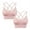 Pink, variant on Cross Back Sport Bras Padded Strappy Criss Cross Cropped Bras for Yoga Workout Fitness Low Impact