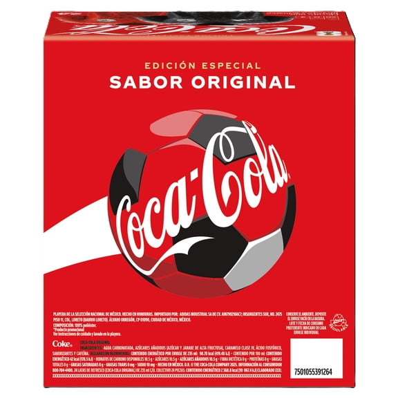Refresco Colas Regular y Zero 24 pack de 235ml + Jersey