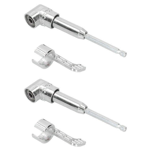 Bit Driver,2 Sets Angled Bit Drill Adapter Screwdriver Extension Socket Leading Edge Technology