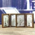 thumbnail image 2 of WASHWEPE 1 Piece Foldable Picture Frame Vintage For Best Friends Home, 2 of 8