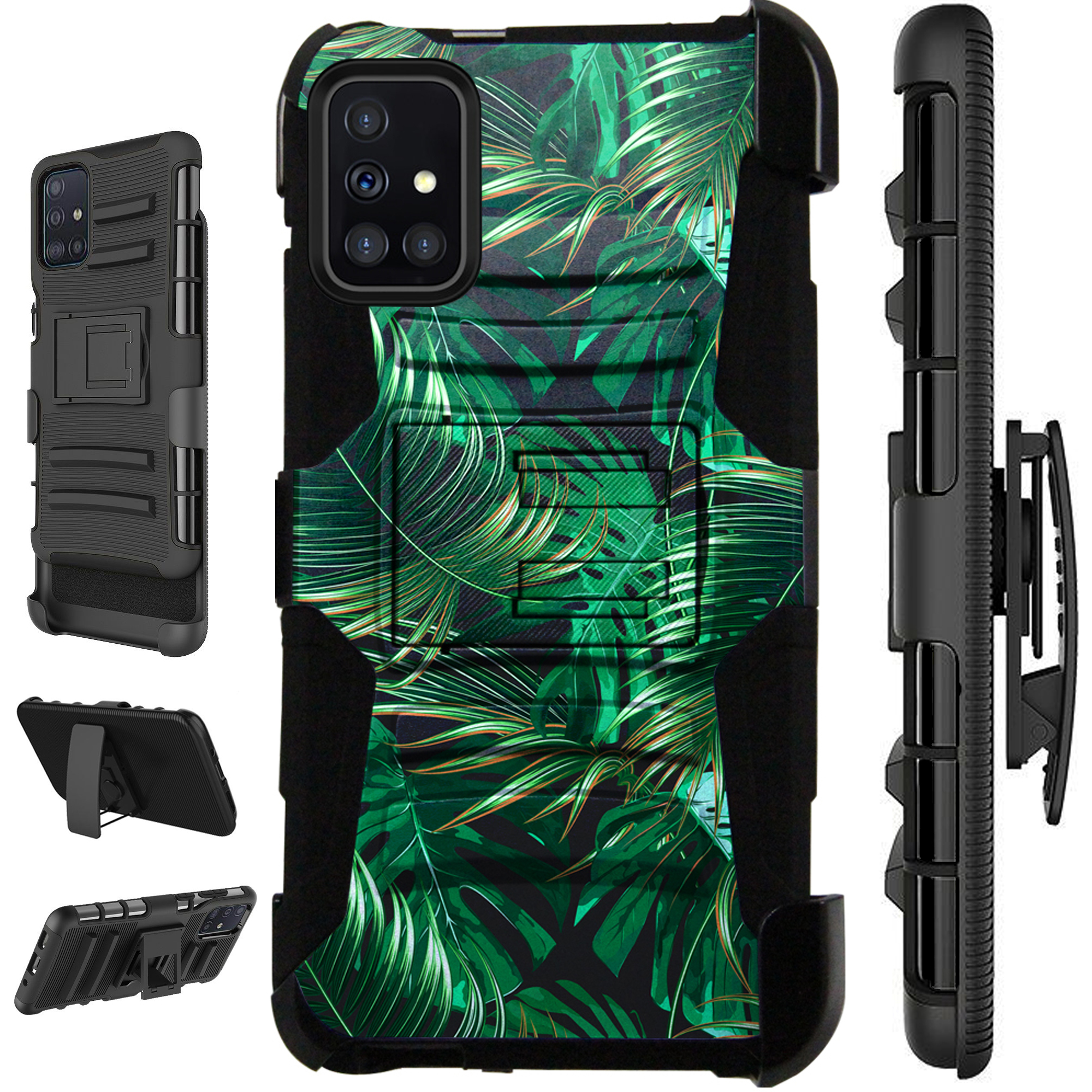WORLD ACC LuxGuard Holster Case Compatible With Samsung Galaxy A71 4G WORLD ACC LuxGuard Holster Case Compatible With Samsung Galaxy A71 4G
