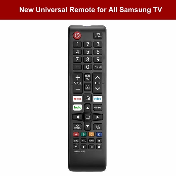 Newest Universal Remote Control for All Samsung TV Remote Compatible All Samsung LCD LED HDTV 3D Smart Tvs Models