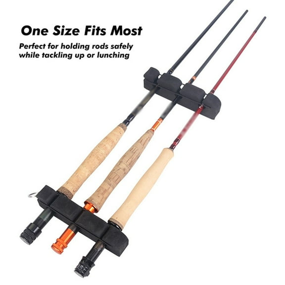 Magnetic Foam Fishing Rod Holder Portable Stand Foam Fishing Rod Rest