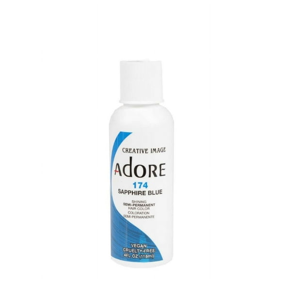 Adore Coloration Capillaire Semi-Permanente - 174 Bleu Saphir