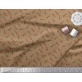 thumbnail image 2 of Soimoi Modal Satin Fabric Guitar Musical Instrument Printed Fabric 1 Yard 42 Inch Wide, 2 of 3