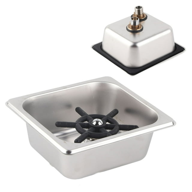 Cup Cleaner, Glass Rinser, Sink Accessories Stainless Steel Automatic For Bar Coffee Milk Tea Cup Hotel