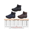 thumbnail image 2 of Crocowalk Winter Snow Boots Zipper Booties for Men Ankle Boots, 2 of 8