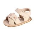 thumbnail image 3 of UYYX Toddler Girls Dress Shoes Baby Girl Sandals 0-3 Months Infant Baby Girl Boy Sandals Comfort Summer Outdoor Casual Beach Shoes, 3 of 9