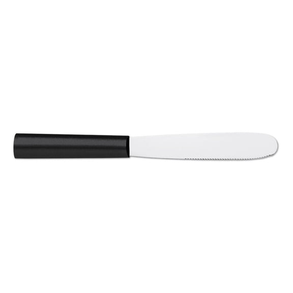 Rada Cutlery Super Spreader Stainless Steel Spreading Knife Black Resin HandleDiscontinued