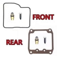 thumbnail image 3 of unique Suzuki INTRUDER VS600 VS600GL FRONT REAR Carburetor Repair Kit with Plunger Diaphragm & Float Parts, 3 of 5