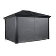 thumbnail image 2 of Sojag Cambridge 10 x 12 x 9 ft Dark Grey Gazebo, 2 of 13