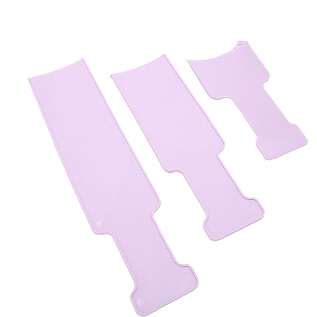 Professional Highlighting Paddle, 3pcs Highlighting Board Barber Hair Salon Hair Dye Sectioning Paddle Set Hairdressing Tool for Coloring Barber Shop DIY Hairdressing