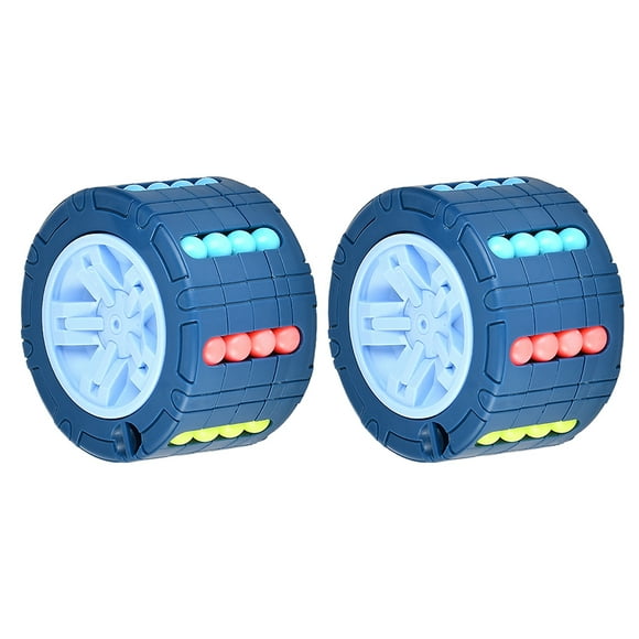 2pcs Kids Fingertip Fean Cube Cube Alivio de estrés Juguete DecomPresión Puzzle Juguete Gran regalo