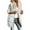 White, variant on Dealovy Womens Long Vests Sleeveless Puffer Jackets Zip up Hooded down Coat Quilted Vests with Hood Plus Size