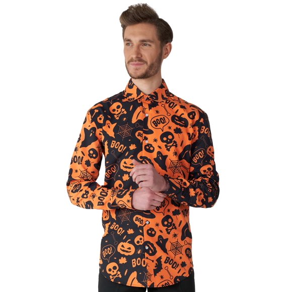 Chemise à Boutons pour Homme Costumemeister Icône d'Halloween