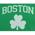 thumbnail image 4 of Old Glory Mens St. Patrick's Day Boston Shamrock Short Sleeve Graphic T Shirt, 4 of 6