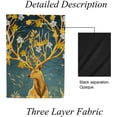 thumbnail image 4 of GZHJMY Garden Flag Bloom on Deer Horns Polyester Double Sided Printing Fade Proof Vertical Yard Outdoor Decoration 28x40 Inch Yard Flags, 4 of 7