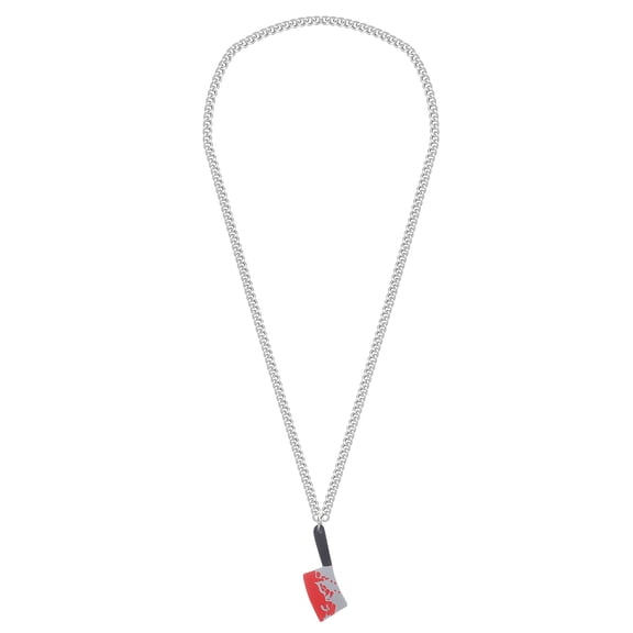 LABSERRON 1Pack Street Fashion Alternative Style Alloy Necklace For Men  Fake Props And Costume Jewelry