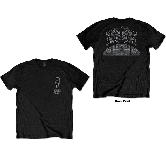 Rag'n'Bone Man Unisex T-Shirt Graveyard (Back Print) (Small)