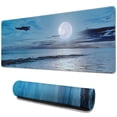 thumbnail image 1 of Elevate Your Gaming Experience with XXL Moon Ocean Desk Mat: 31.5x11.8 Inch Extended Mouse Pad, Non-Slip Base, Stitched Edges, Perfect for Computer, Office, Keyboard, and Laptop Players., 1 of 7