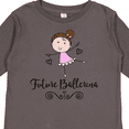 thumbnail image 4 of Inktastic Future Ballerina Girls Dance Girls Long Sleeve Toddler T-Shirt, 4 of 5
