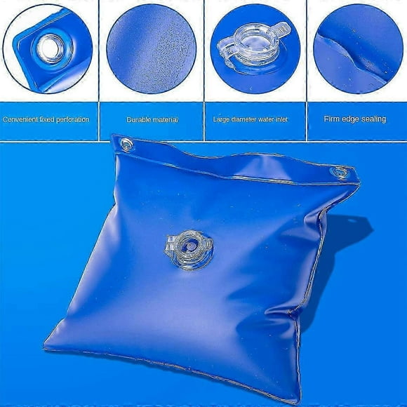 8 Pack Wall Bags for Above Ground Pool, Heavy Duty Pool Water Bag Pool Cover Weights Pool Closing W