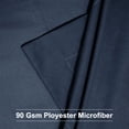 thumbnail image 2 of PiccoCasa Soft 1800 Microfiber Oxford Pillowcases 2Pcs, King Navy, 2 of 7