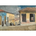 thumbnail image 2 of Winslow Homer 18x14 Gold Ornate Wood Frame and Double Matted Museum Art Print Titled - Santiago De Cuba; Street&nbsp;Scene (1885), 2 of 4