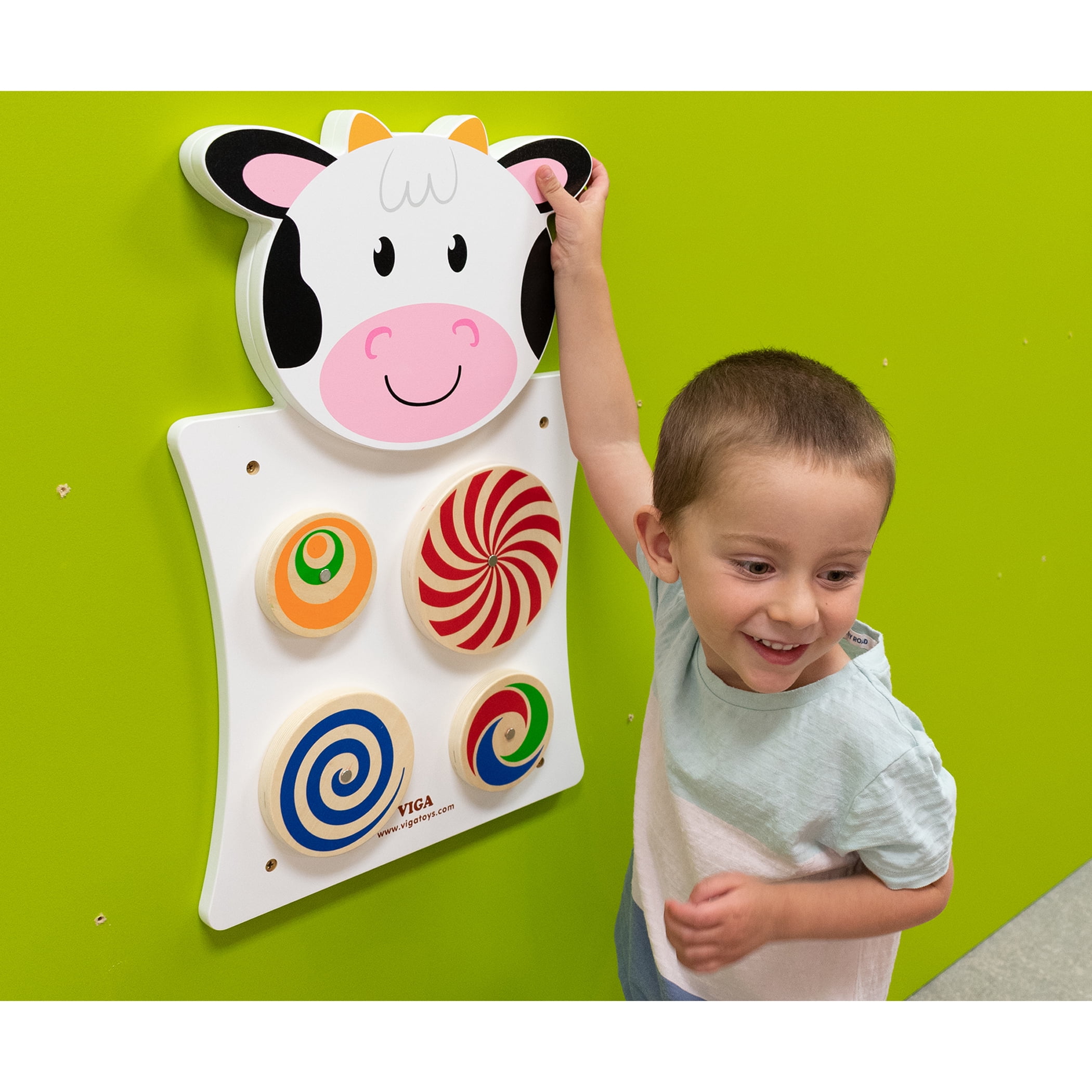 Learning Advantage Cow Activity Wall Panel