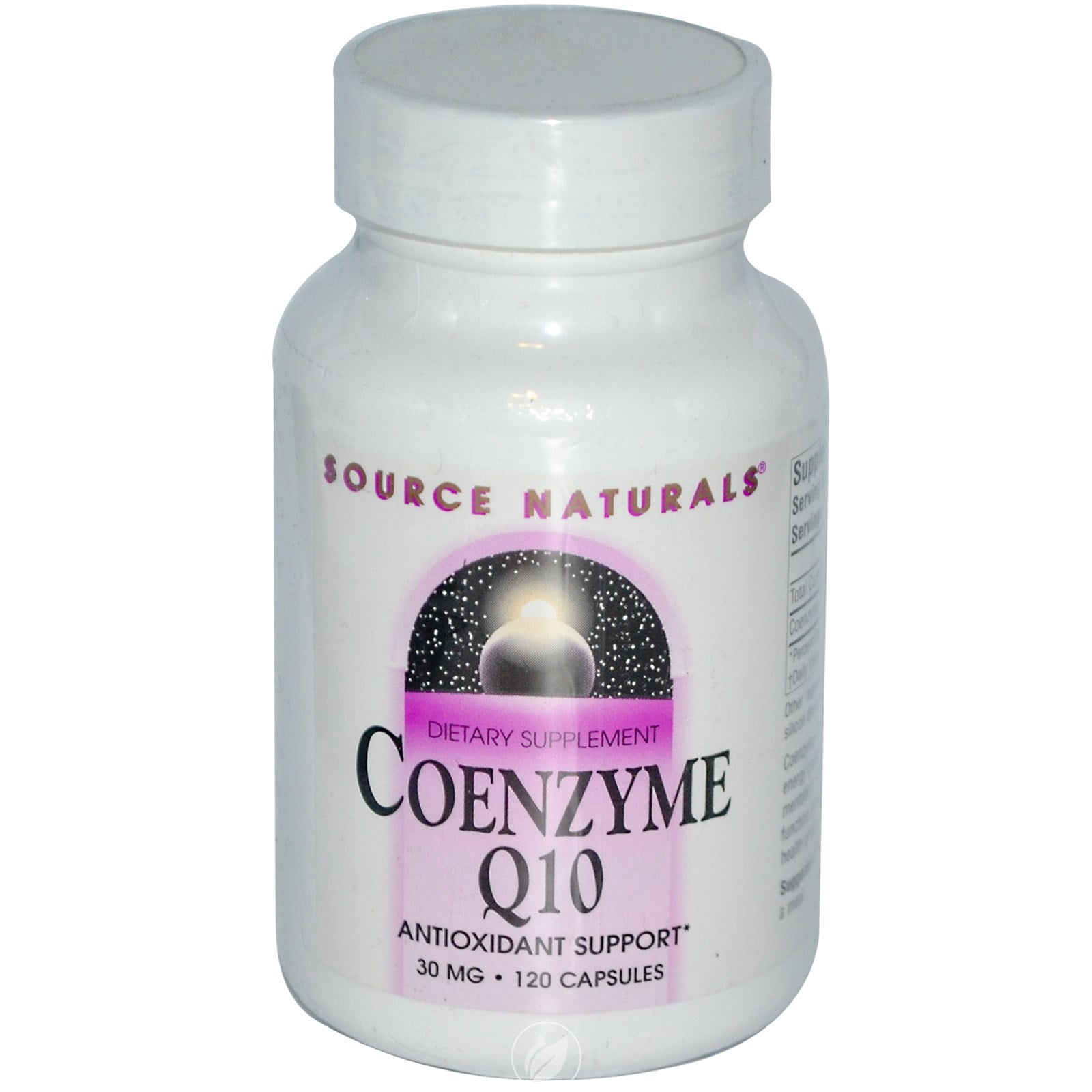 (4 Pack) Source Naturals Coenzyme Q10, 30 mg, 120 Capsules Walmart