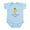 Sky Blue, variant on CafePress - West Virginia Chick Infant Bodysuit - Baby Light Bodysuit, Size Newborn - 24 Months