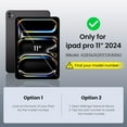 thumbnail image 2 of REQO for New iPad Pro 11 Inch Case 2024 5th Generation(M4): with Pen Holder Shockproof Rugged Hybrid Protective Case with Kickstand  Cover, 2 of 8