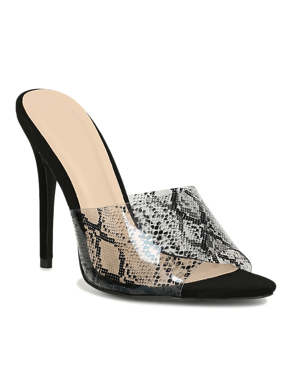 open toe stiletto mules